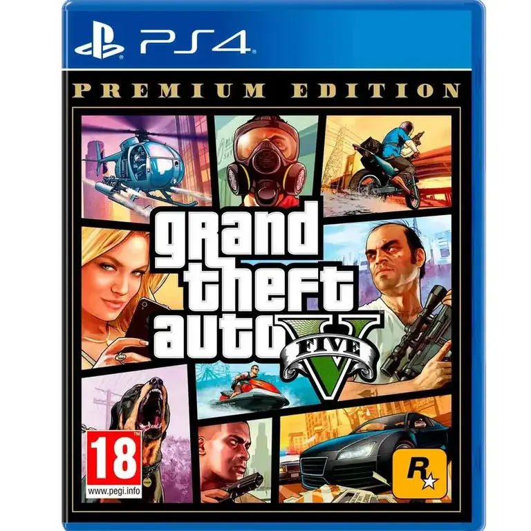 PS4 GTA 5 б/у